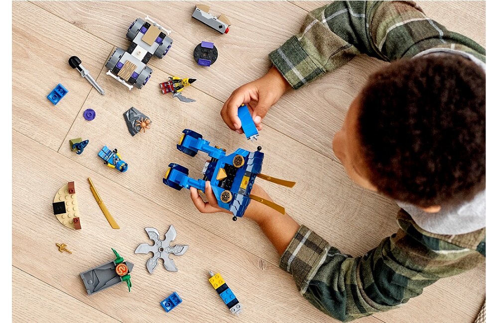 LEGO Ninjago Electromech 71740 Wspaniały zestaw zainspiruje dzieci do wymyślania niepowtarzalnych historyjek nauka budowania wspaniała zabawa