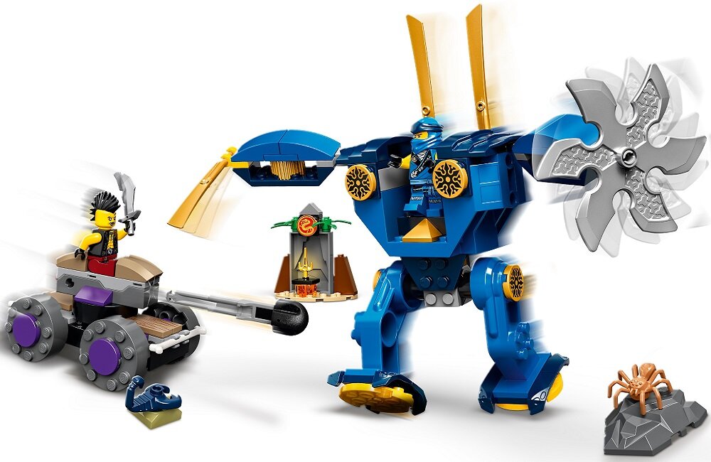 LEGO Ninjago Electromech 71740 Kreatywna zabawa nauka tworzenia różnych konstrukcji 106 elementów