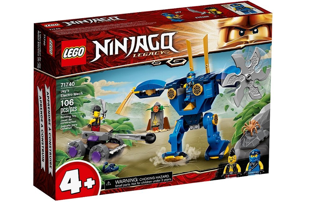 LEGO Ninjago Electromech 71740 wytrzymałość wysoka jakość