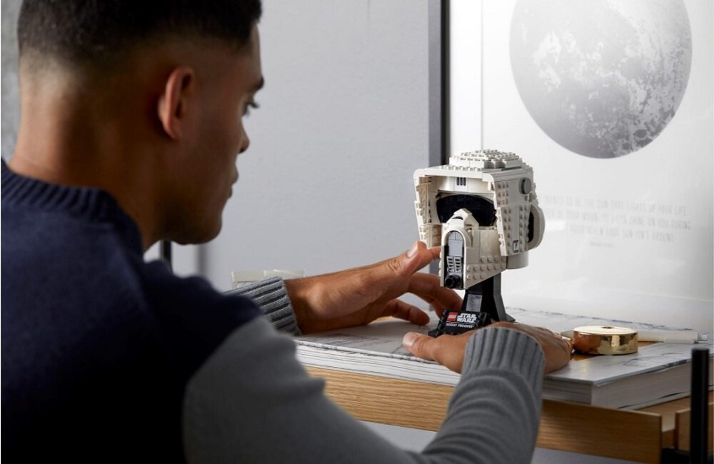 LEGO Star Wars Hełm zwiadowcy szturmowców 75305 Gruntowne testy wytrzymałościowe