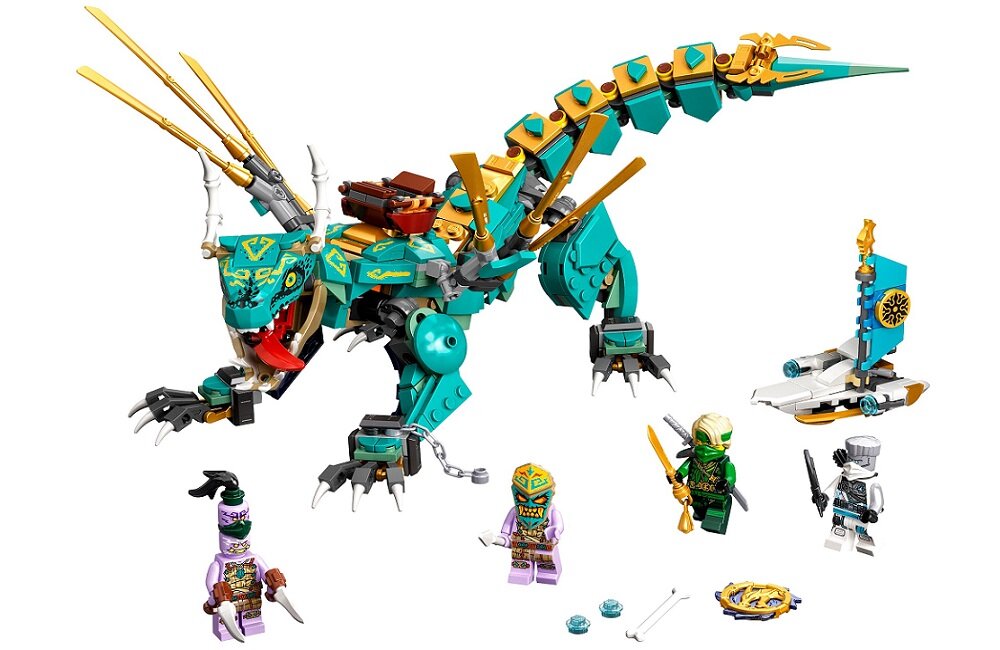 LEGO Ninjago Dżunglowy smok 71746Trenowanie ważnych umiejętności