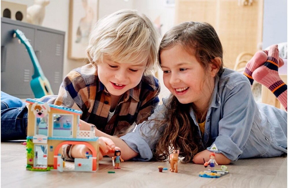 LEGO Friends Klinika weterynaryjna w Heartlake 41446 dla miłośników zwierząt kreatywna zabawa od 6 roku życia
