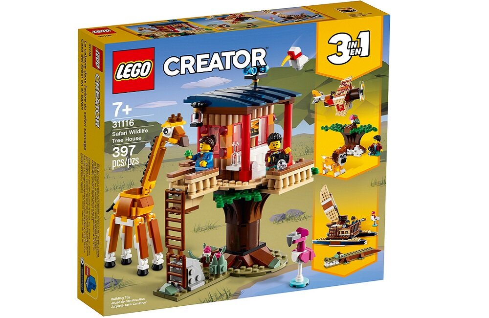 LEGO Creator Domek na drzewie na Safari 31116 Testy wytrzymałościowe