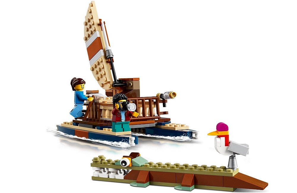 LEGO Creator Domek na drzewie na Safari 31116 figurka Możliwości przebudowywania