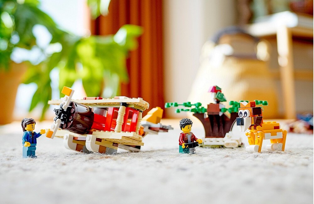 LEGO Creator Domek na drzewie na Safari 31116 Rozwój ważnych umiejętności