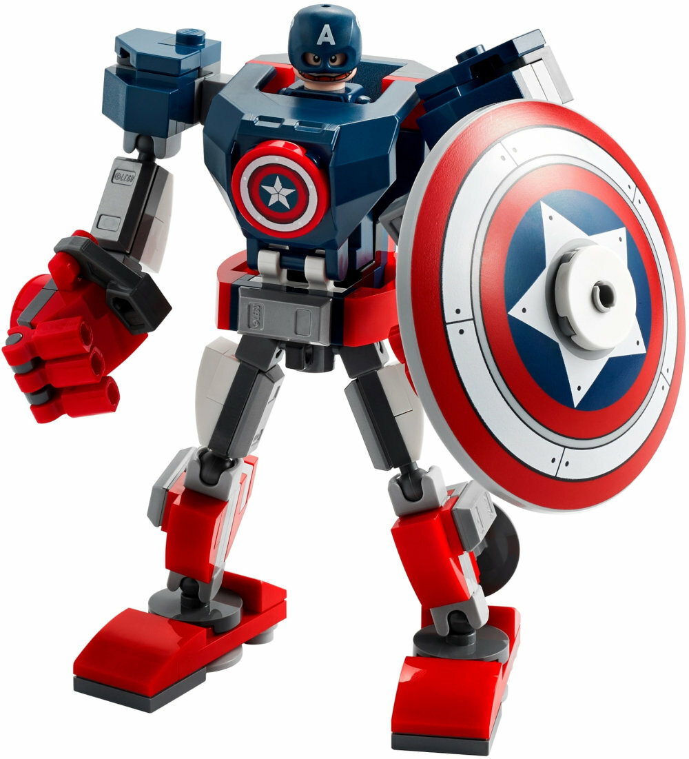 LEGO Marvel Opancerzony mech Kapitana Ameryki 76168