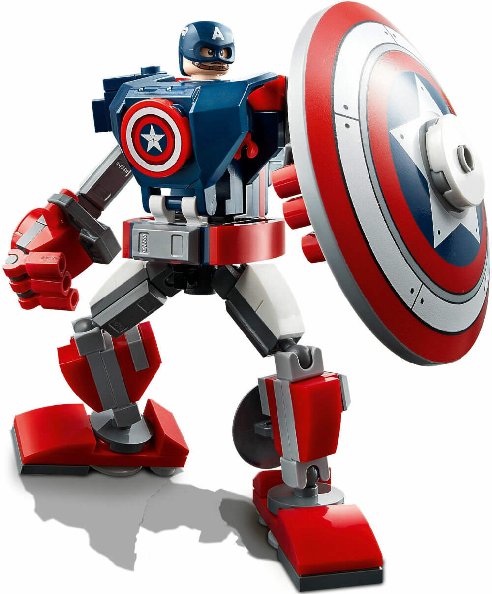 LEGO Marvel Opancerzony mech Kapitana Ameryki 76168