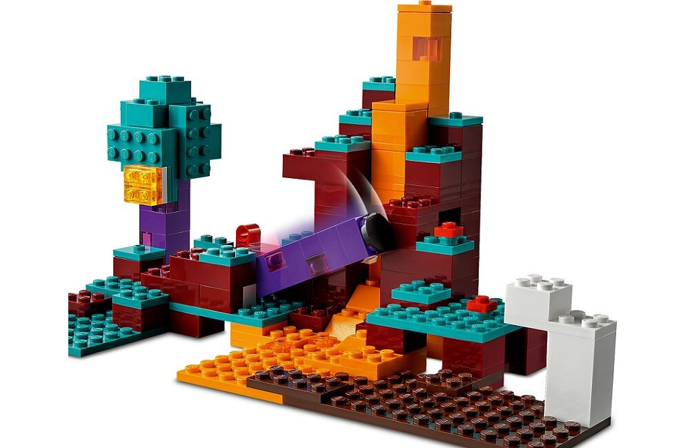 LEGO Minecraft Spaczony las 21168 Gruntowne testy wytrzymałościowe od 8 roku życia