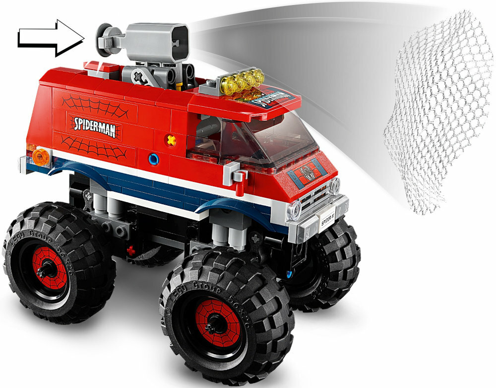LEGO Marvel Monster truck Spider-Mana kontra Mysterio 76174