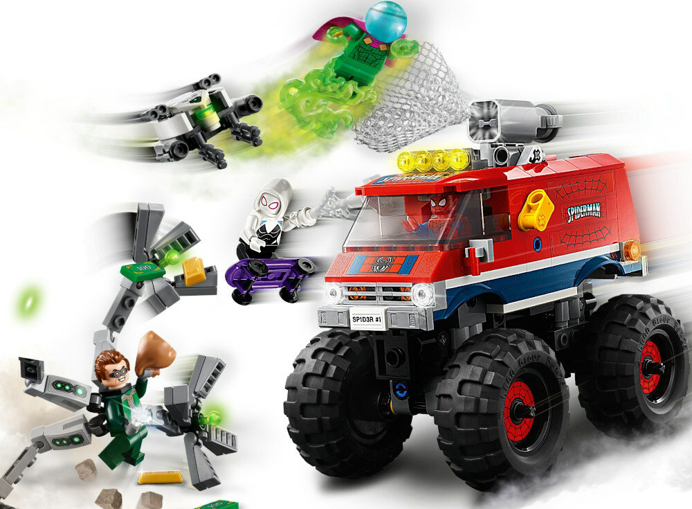 LEGO Marvel Monster truck Spider-Mana kontra Mysterio 76174