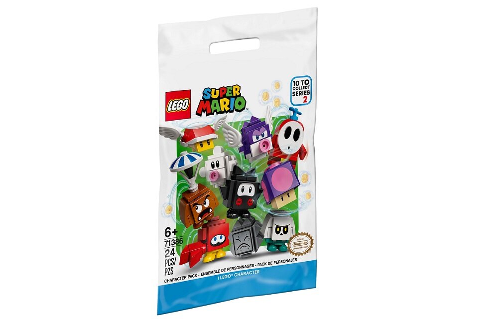 LEGO Super Mario Zestawy postaci seria 2 71386 kreatywna zabawa prawidłowy rozwój merytoryczny dziecka klocki figurki minifigurki bez zasilania klasyczna zabawa wysoka jakość lego wielogodzinna zabawa 