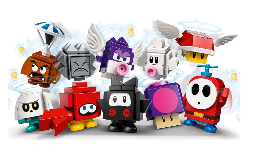 LEGO Super Mario Zestawy postaci seria 2 71386 kreatywna zabawa prawidłowy rozwój merytoryczny dziecka klocki figurki minifigurki bez zasilania klasyczna zabawa wysoka jakość lego wielogodzinna zabawa 