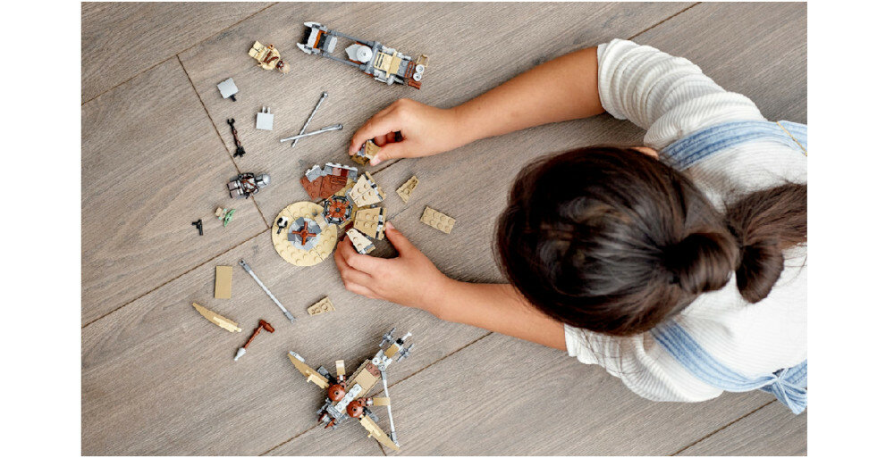 LEGO Star Wars Kłopoty na Tatooine 75299 dla każdego dzieci łatwe składanie instrukcja