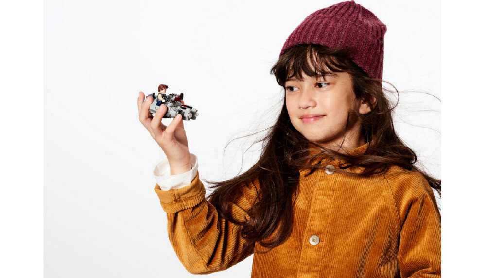 LEGO Star Wars Mikromyśliwiec Sokół Millennium 75295 kreatywność konstrukcja