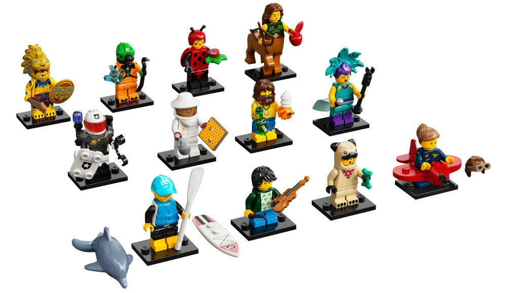 LEGO Minifigures Seria 21 71029 kreatywna zabawa prawidłowy rozwój merytoryczny dziecka klocki figurki minifigurki bez zasilania klasyczna zabawa wysoka jakość lego wielogodzinna zabawa