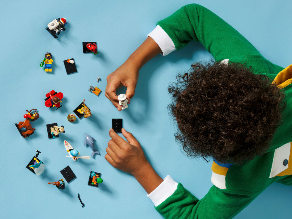 LEGO Minifigures Seria 21 71029 kreatywna zabawa prawidłowy rozwój merytoryczny dziecka klocki figurki minifigurki bez zasilania klasyczna zabawa wysoka jakość lego wielogodzinna zabawa