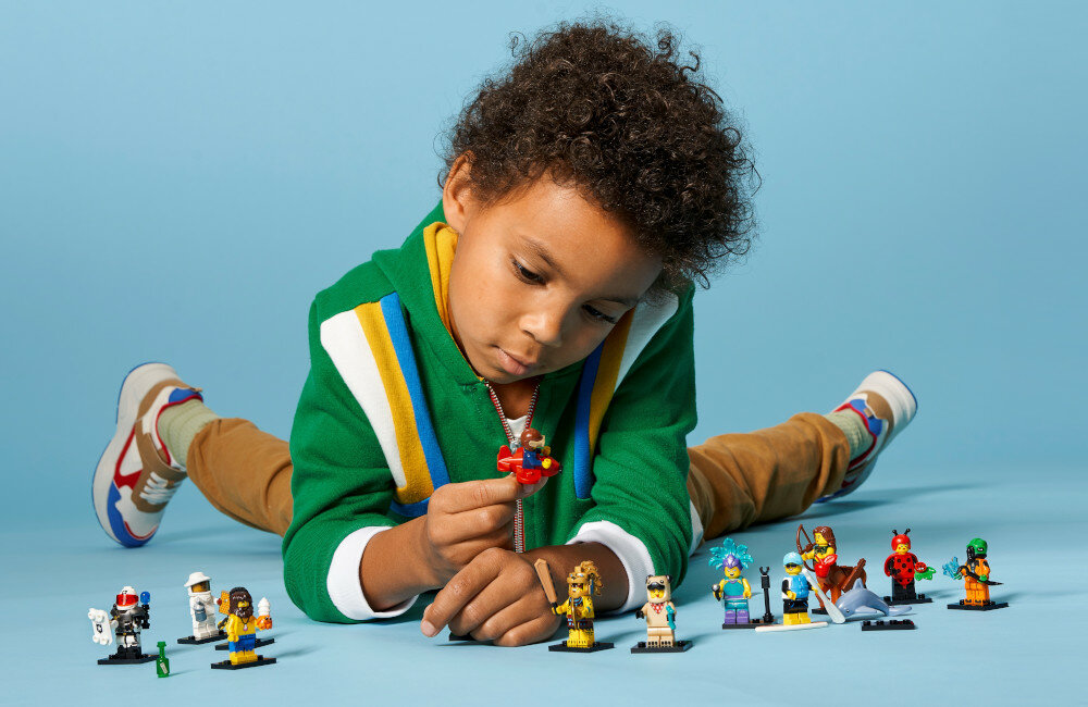 LEGO Minifigures Seria 21 71029 kreatywna zabawa prawidłowy rozwój merytoryczny dziecka klocki figurki minifigurki bez zasilania klasyczna zabawa wysoka jakość lego wielogodzinna zabawa