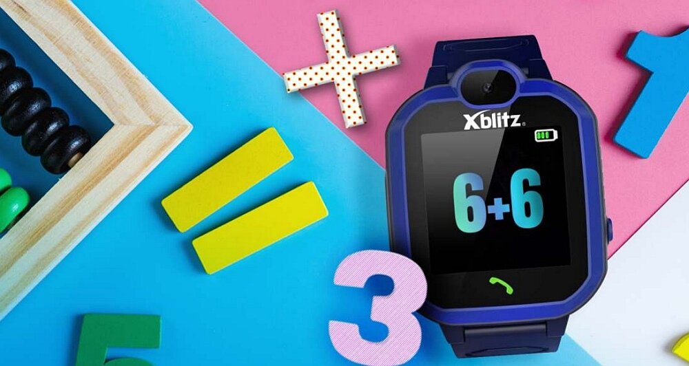 Smartwatch XBLITZ Kids Watch GPS Hear Me ekran pasek bateria monitoring sport
