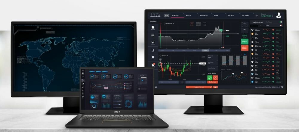 Laptop MSI Summit E14 - łączność