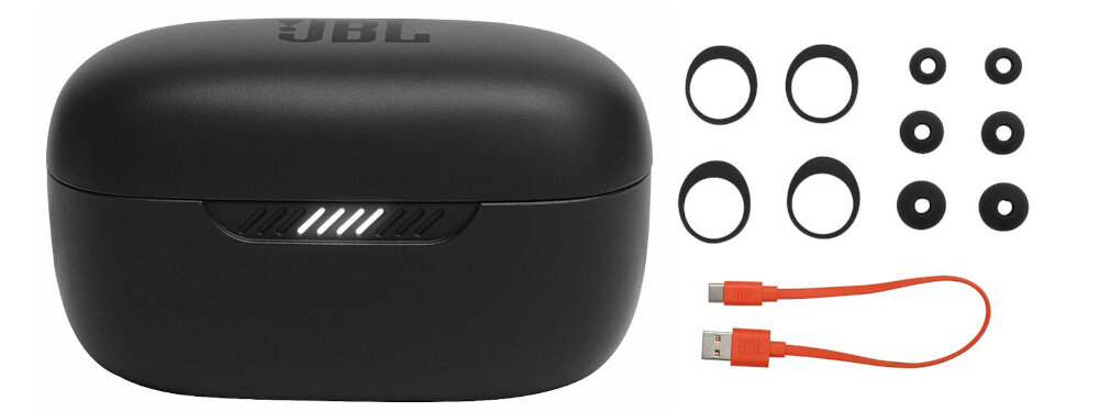 Słuchawki dokanałowe JBL Live Free NC+ - zestaw