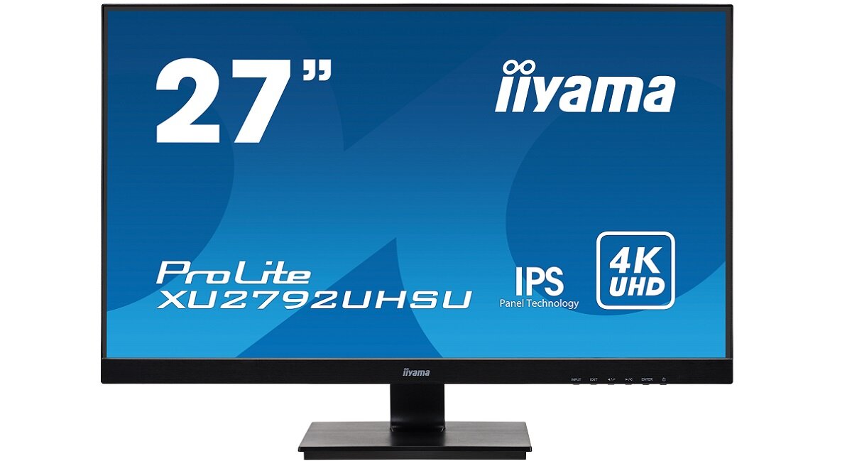 Monitor IIYAMA ProLite XU2792UHSU-B Idealne narzędzie pracy dla każdego grafika Jakościowy monitor do jakościowego komputera
