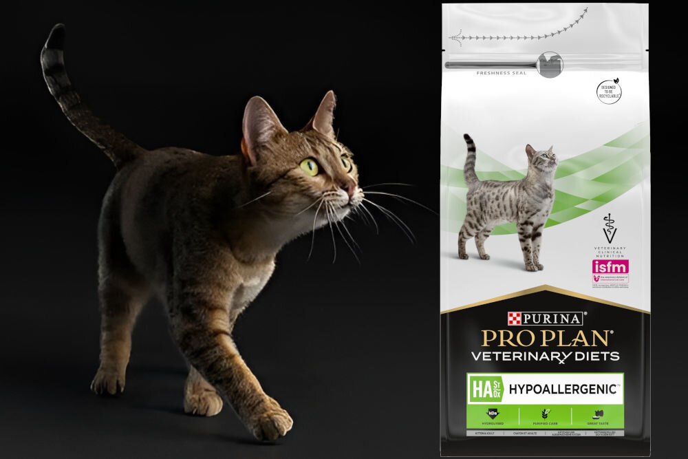 Karma dla kota PURINA PRO PLAN Veterinary Diets HA Hypoallergenic 3,5 kg sklad zywienie