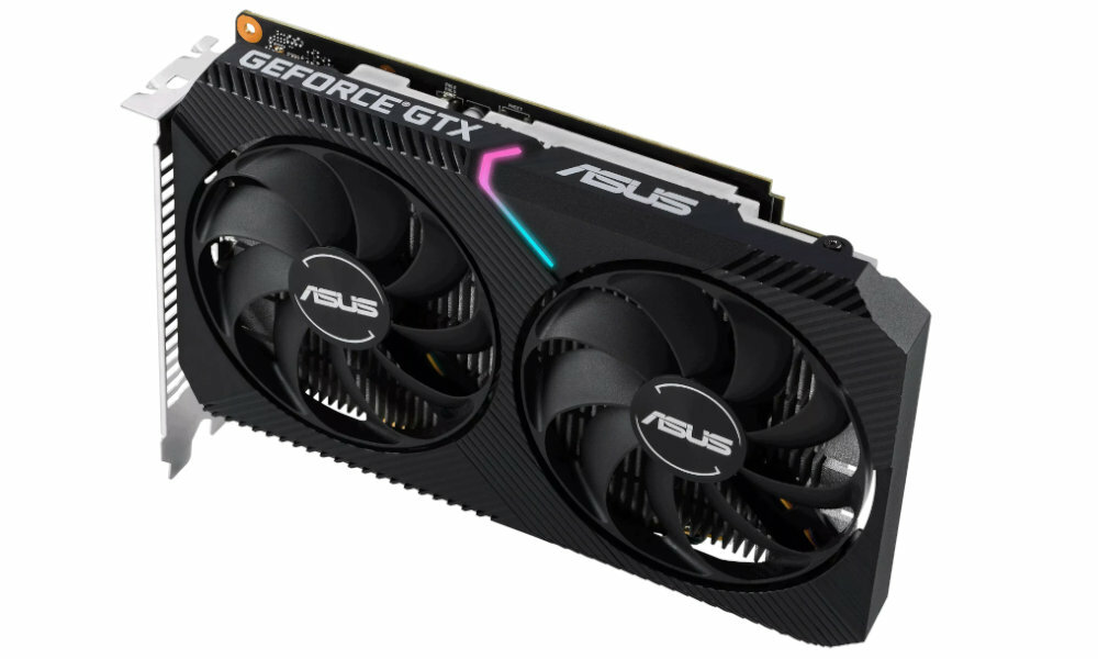 ASUS Dual Mini GeForce GTX 1650 OC 4GB skos