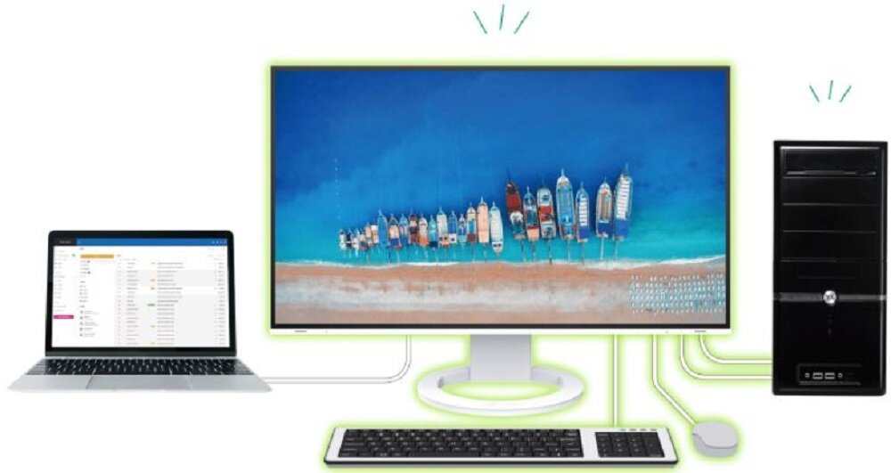 Monitor EIZO EV2795-BK - obrotowy monitor