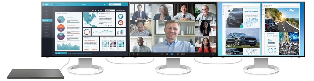 Monitor EIZO FlexScan EV2795 - powierzchnia robocza 
