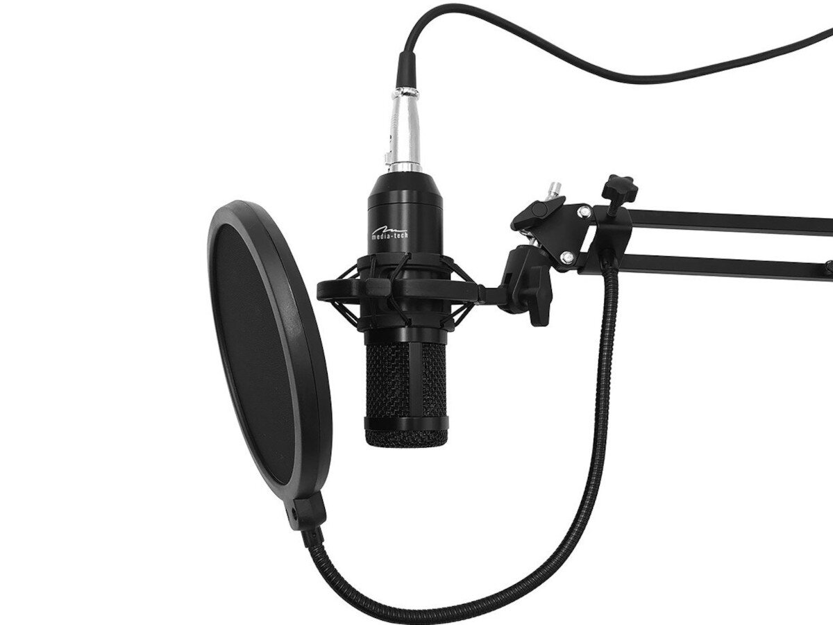 Mikrofon do streamingu MEDIA TECH MT396 prostota w obsludze