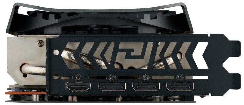 Karta graficzna POWERCOLOR Radeon 6800 Red Devil 16GB - złącze HDMI 2.1 cyfrowy przesył sygnału wideo audio bez kompresji przesył danych płynny i bezawaryjny