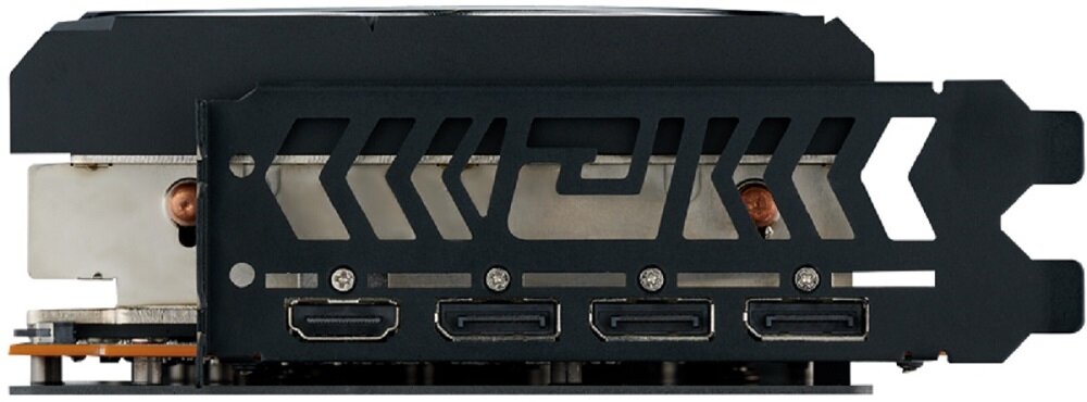 Karta graficzna POWERCOLOR Radeon RX 6800 Red Dragon - złącza HDMI Display Port łatwa konfiguracja