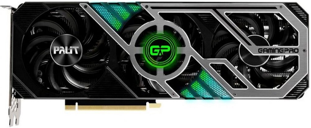 Karta graficzna PALIT Geforce RTX 3060 Ti Gaming Pro OC 8GB - dwa wentylatory masywny radiator