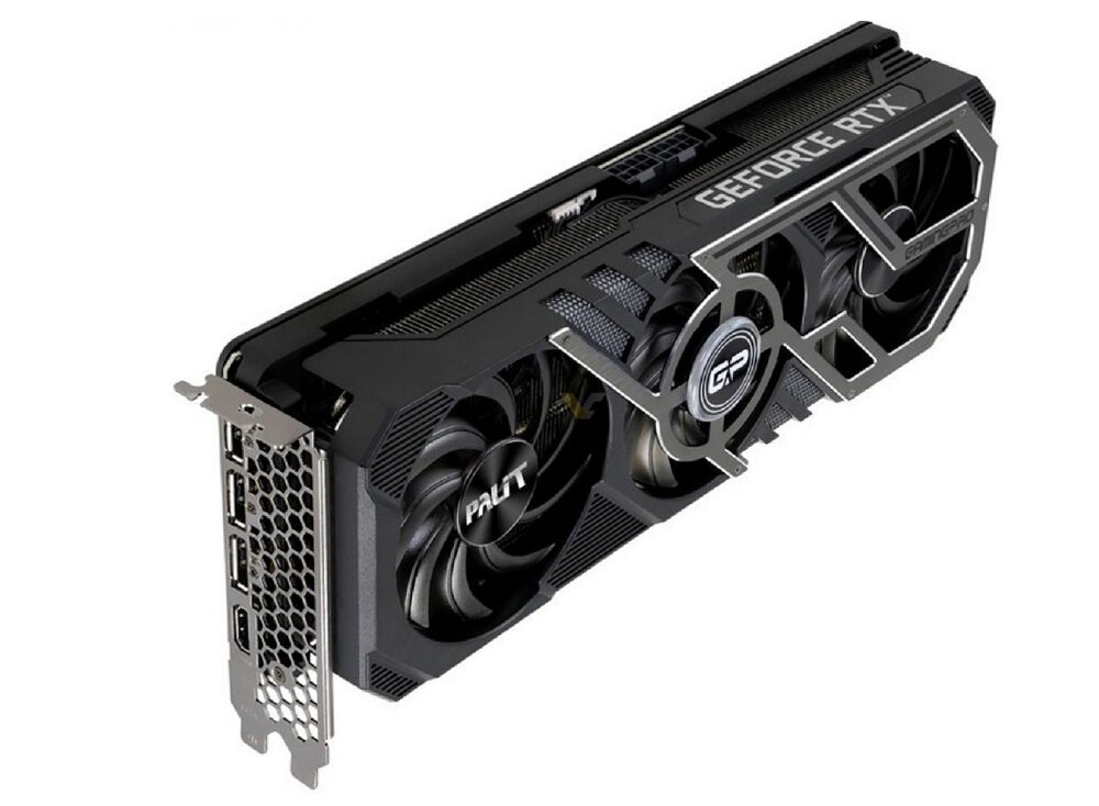 Karta graficzna PALIT Geforce RTX 3060 Ti Gaming Pro OC 8GB - wysoka wydajność NVIDIA RTX stabilność działania Real-Time Ray Tracing