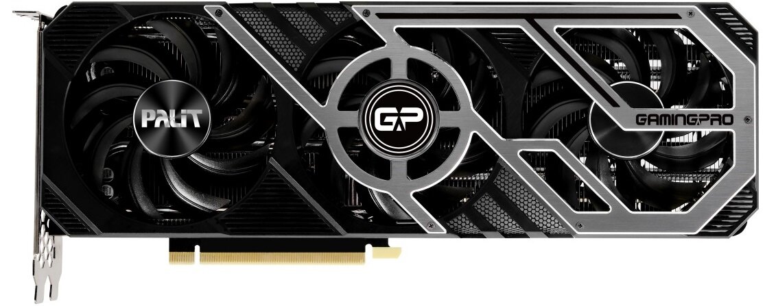 Karta graficzna PALIT GeForce RTX 3060 Ti Gaming Pro OC 8GB - zwiększone taktowanie procesora graficznego 1800Mhz 8GB pamięci GDDR6 rozdzielczość Ultra HD