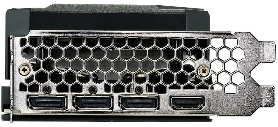 Karta graficzna PALIT GeForce RTX 3060 Ti Gaming Pro OC 8GB - funkcjonalne złącza PCIExpress 4.0 x16 HDMI Display Port