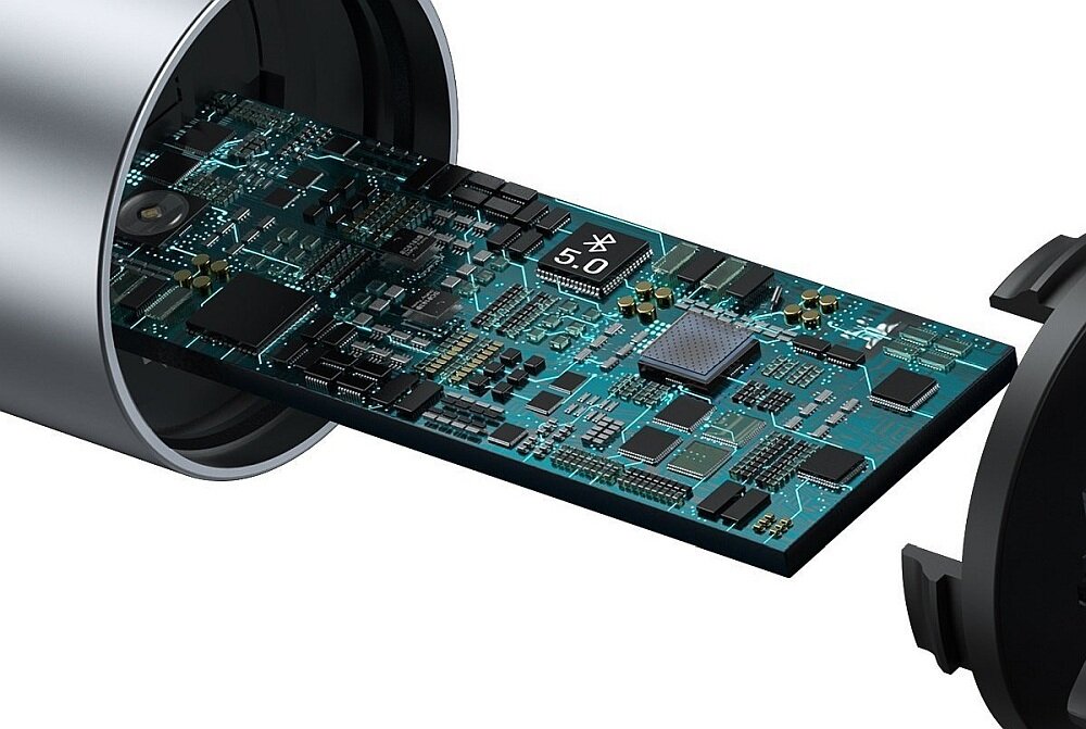 Transmiter FM BASEUS Energy Column muzyka samochód zapalniczka gniazdo 12 V 