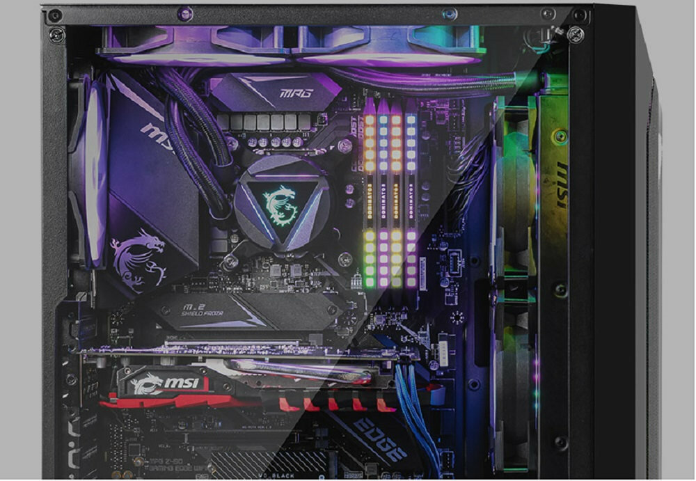 Obudowa MSI Mag Vampiric 100R - filtry przeciwkurzowe