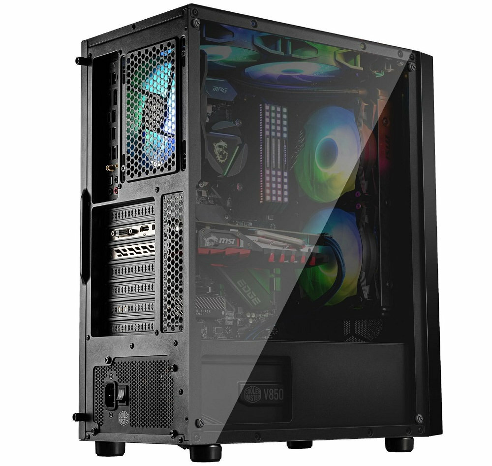 Obudowa MSI Mag Vampiric 100R - chlodzenie