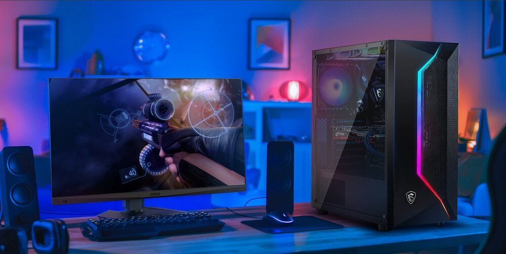 Obudowa MSI Mag Vampiric 100R - stylowy design