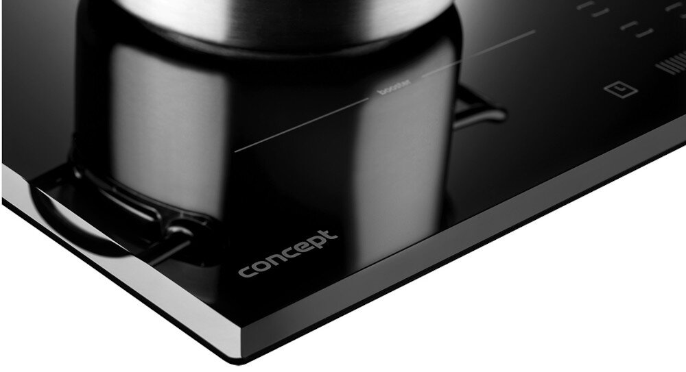PŁYTA INDUKCYJNA CONCEPT IDV4460 szkło czarny czerń design wygląd czystość