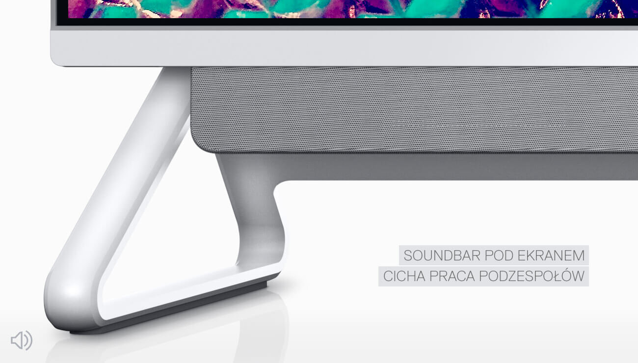 Komputer DELL Inspiron 5400 - soundbar