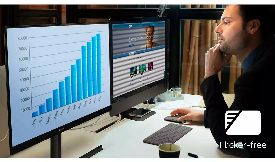 Monitor PHILIPS 241V8L - LowBlue 