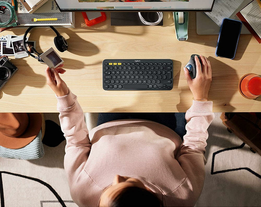Mysz LOGITECH Ergo M575 - latwe podlaczenie