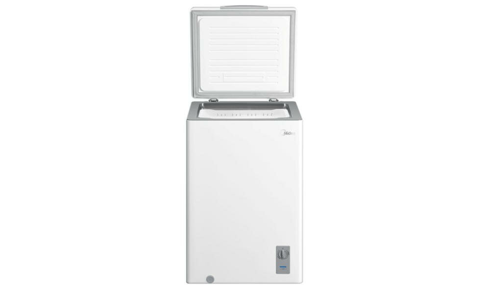 MIDEA-MDRC152SLF01 zamrażarka skrzyniowa przechowywanie mrożonki praktyczna wygodna oszczędna