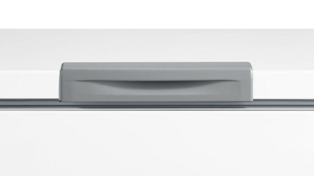 MIDEA-MDRC152SLF01 zamrażarka skrzyniowa uchwyt wyprofilowany zintegrowany szybki dostęp bezpiecznie