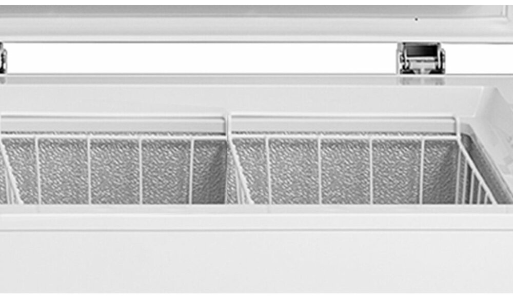 MIDEA-MDRC152SLF01D zamrażarka koszyk plastikowy porządek przechowywanie mrożonki