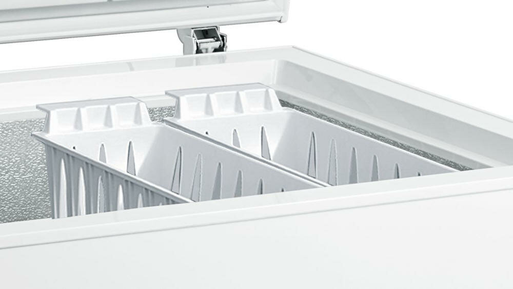 MIDEA-MDRC346FZE01 zamrażarka skrzyniowa przechowywanie kosz