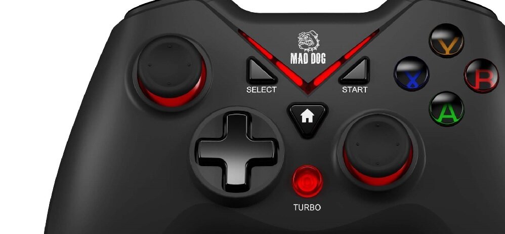 KONTROLER PC PS3 MADDOG GC550 BEZPRZEWODOWY przyciski joysticki
