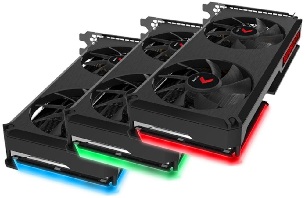 Karta graficzna PNY GeForce RTX 3060 Ti Gaming Revel 8GB stylowa obudowa